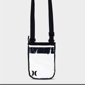 Hurley clear plastic bag
